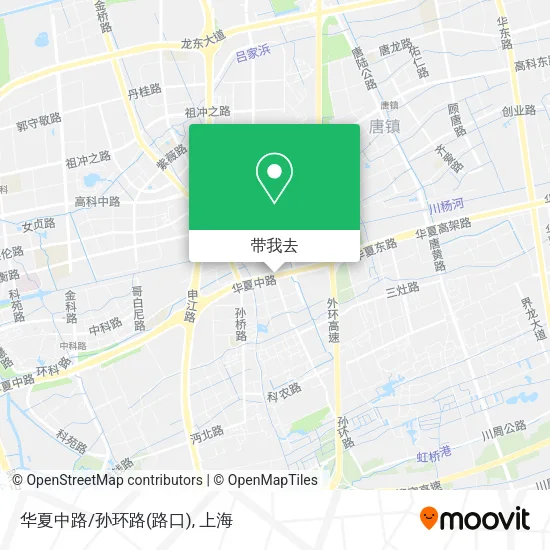华夏中路/孙环路(路口)地图