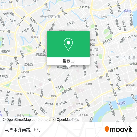 乌鲁木齐南路地图