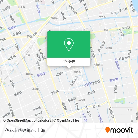 莲花南路银都路地图