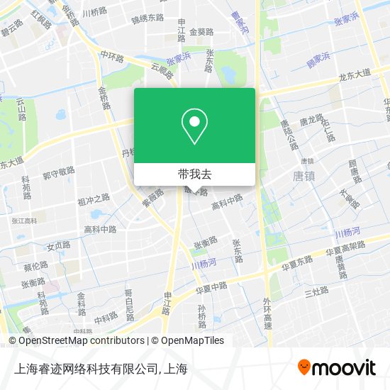 上海睿迹网络科技有限公司地图