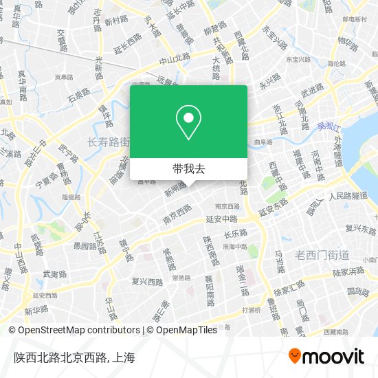 陕西北路北京西路地图