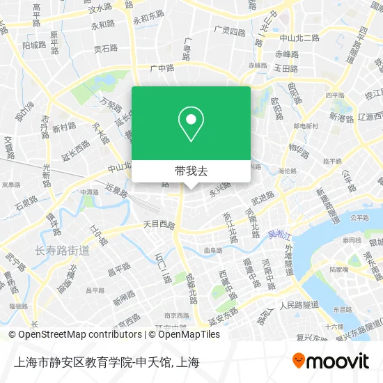 上海市静安区教育学院-申夭馆地图