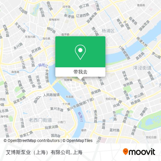 艾博斯泵业（上海）有限公司地图