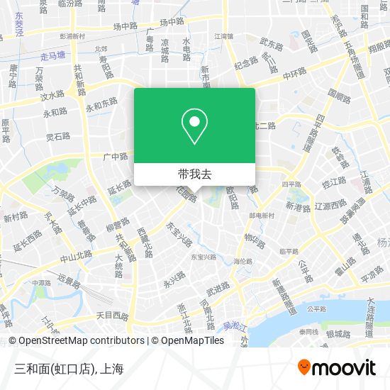 三和面(虹口店)地图