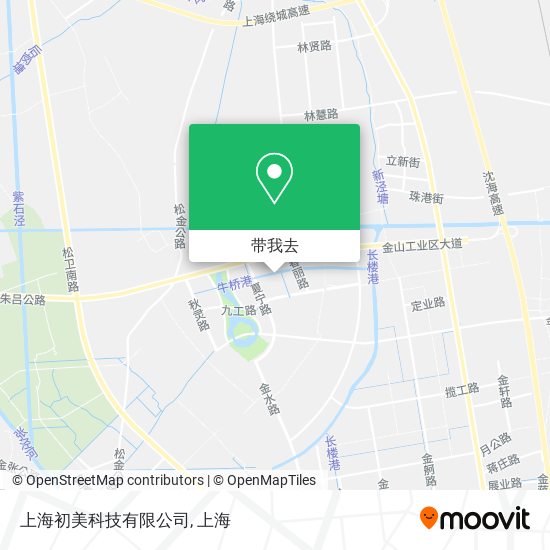 上海初美科技有限公司地图