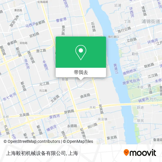上海毅初机械设备有限公司地图