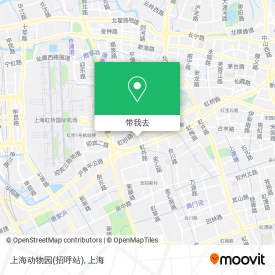 上海动物园(招呼站)地图