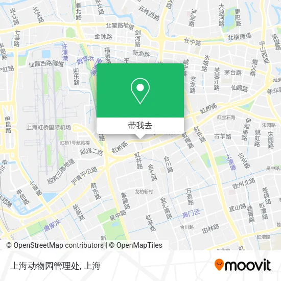 上海动物园管理处地图