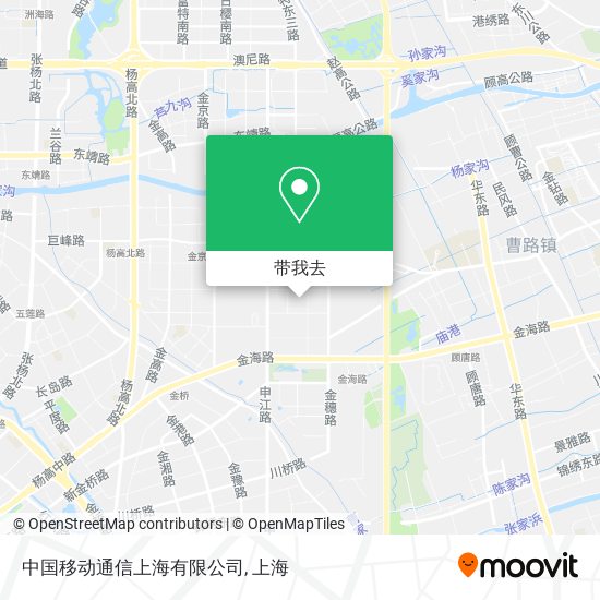 中国移动通信上海有限公司地图