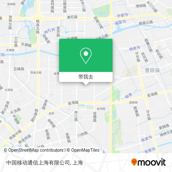中国移动通信上海有限公司地图