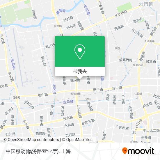 中国移动(临汾路营业厅)地图