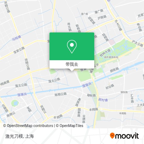 激光刀模地图