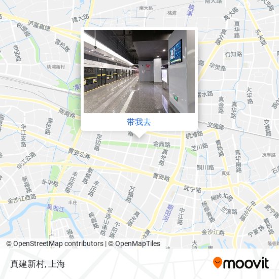 真建新村地图