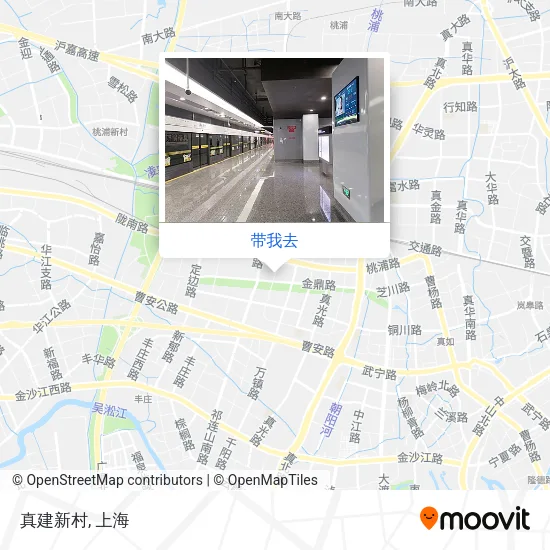 真建新村地图
