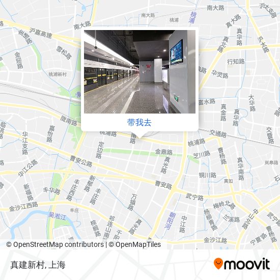 真建新村地图