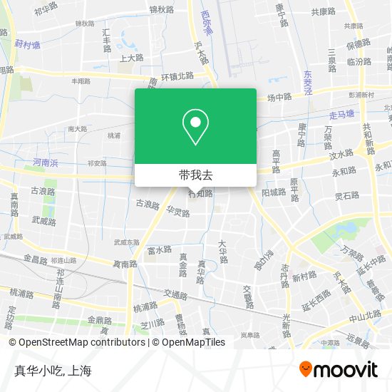 真华小吃地图