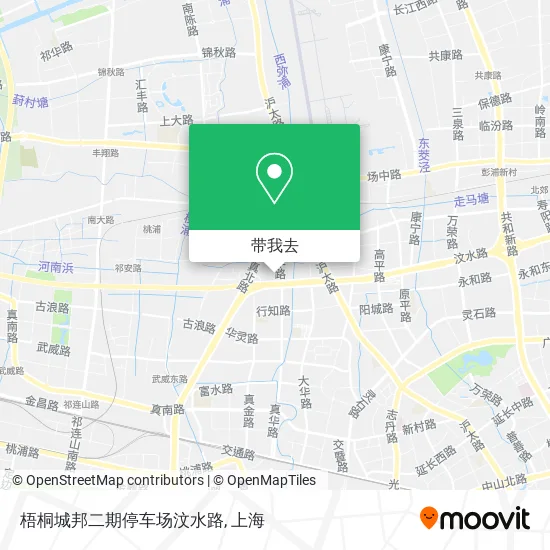 梧桐城邦二期停车场汶水路地图