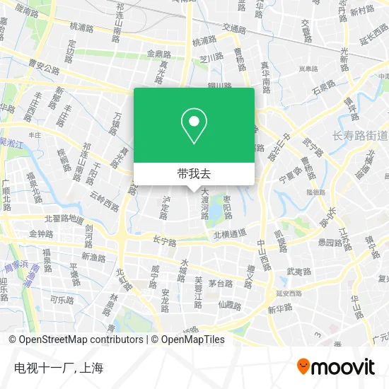 电视十一厂地图