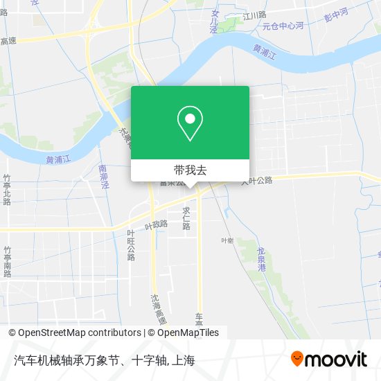 汽车机械轴承万象节、十字轴地图