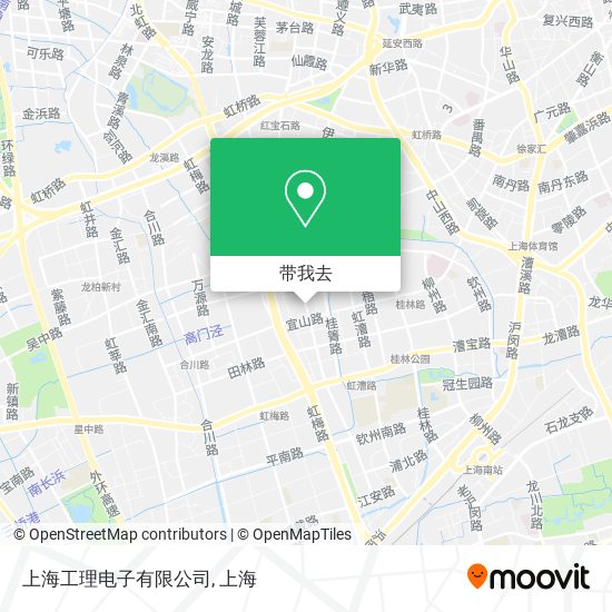 上海工理电子有限公司地图