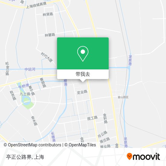 亭正公路界地图