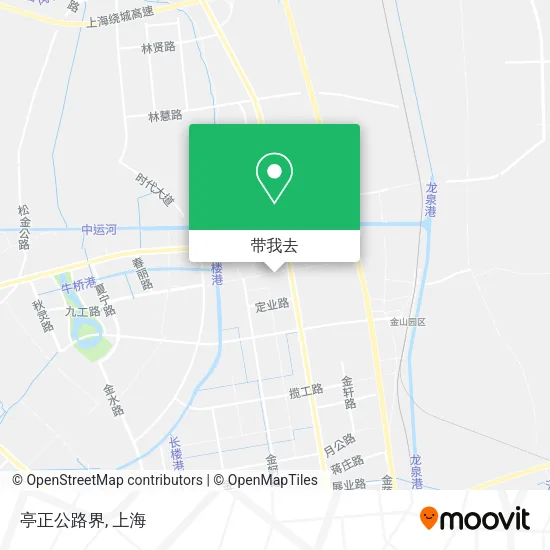 亭正公路界地图