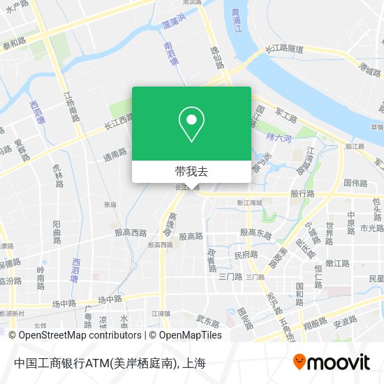 中国工商银行ATM(美岸栖庭南)地图