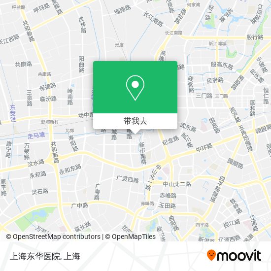 上海东华医院地图