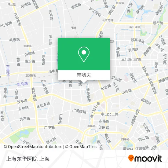 上海东华医院地图