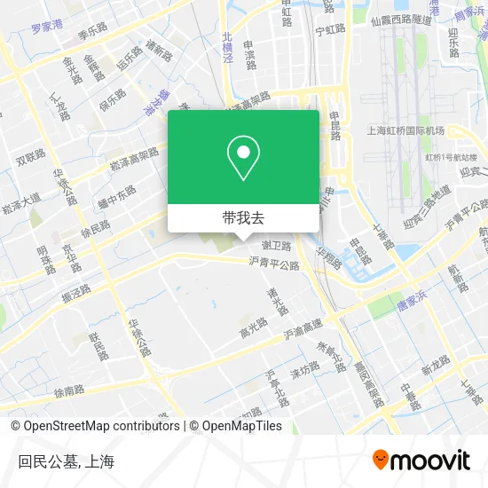 回民公墓地图