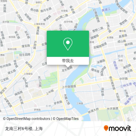 龙南三村6号楼地图