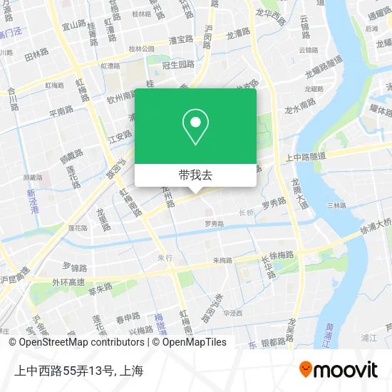 上中西路55弄13号地图