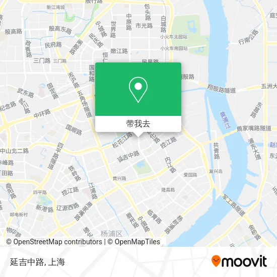 延吉中路地图
