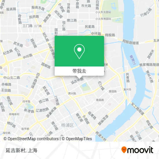 延吉新村地图