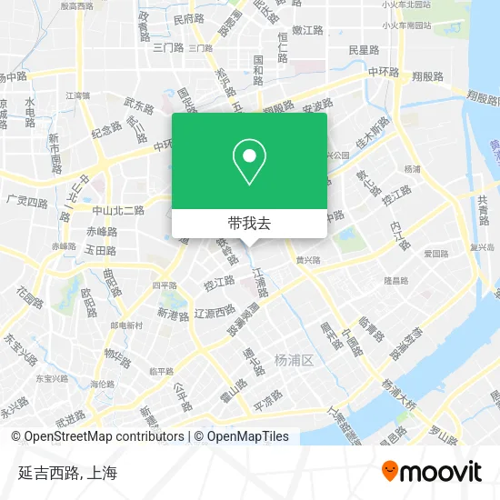延吉西路地图