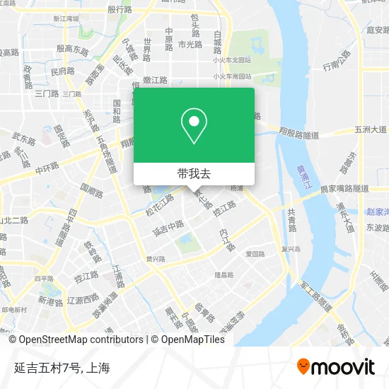 延吉五村7号地图