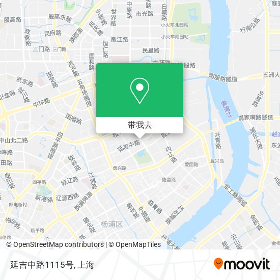 延吉中路1115号地图