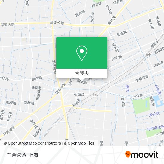 广通速递地图