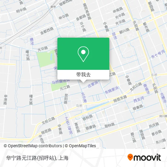 华宁路元江路(招呼站)地图