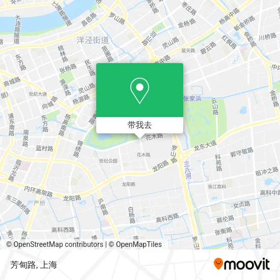 芳甸路地图