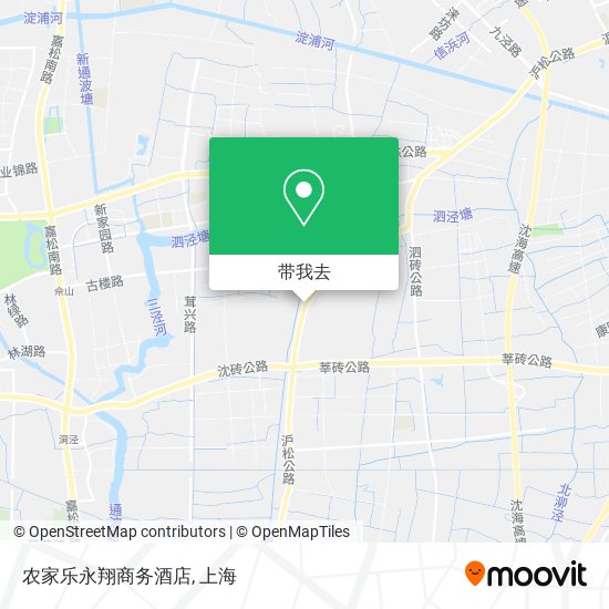 农家乐永翔商务酒店地图