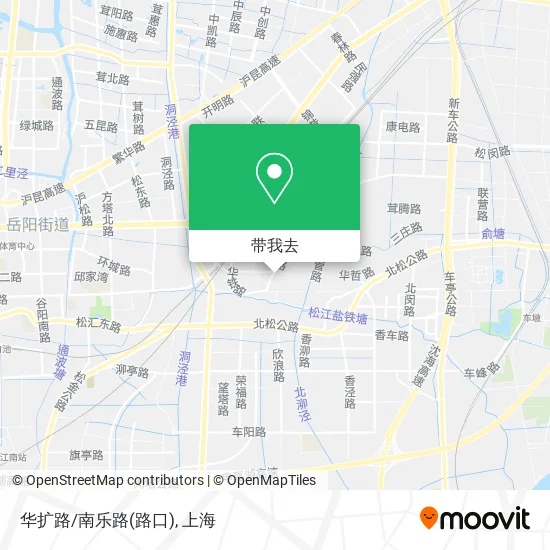 华扩路/南乐路(路口)地图