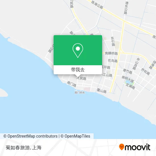 菊如春旅游地图