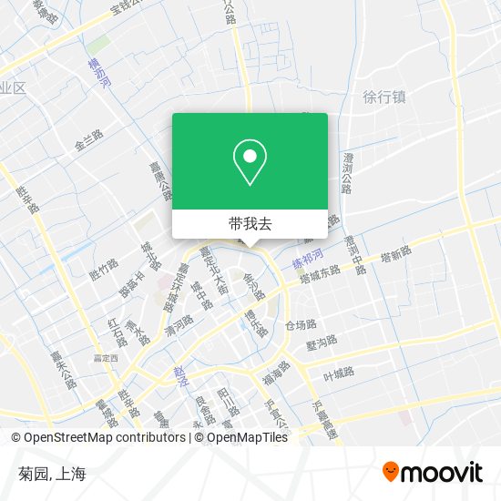 菊园地图