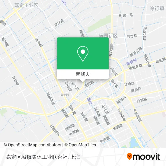 嘉定区城镇集体工业联合社地图