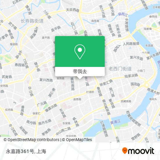 永嘉路361号地图