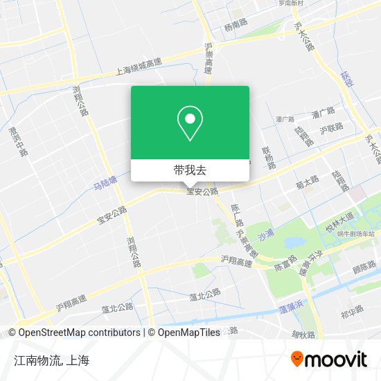 江南物流地图
