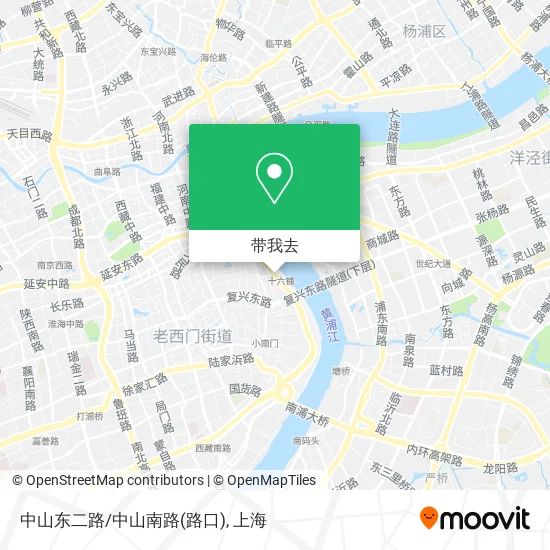 中山东二路/中山南路(路口)地图