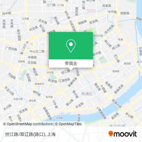 控江路/双辽路(路口)地图