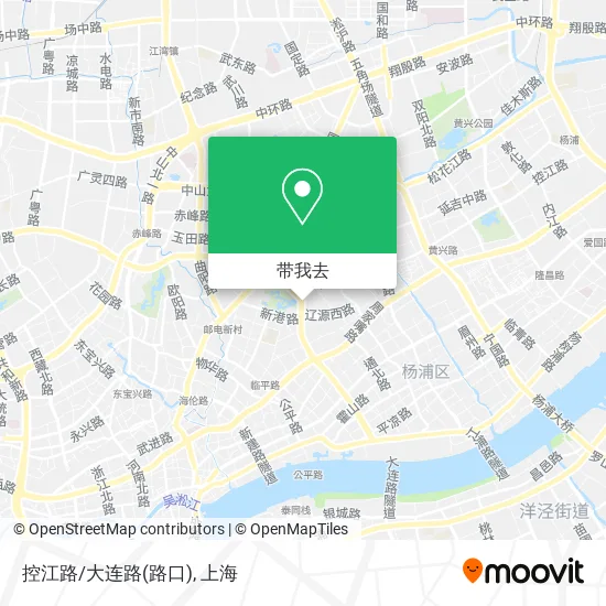 控江路/大连路(路口)地图